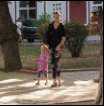 Figure 3 positive crop containing the girl's pink shirt.